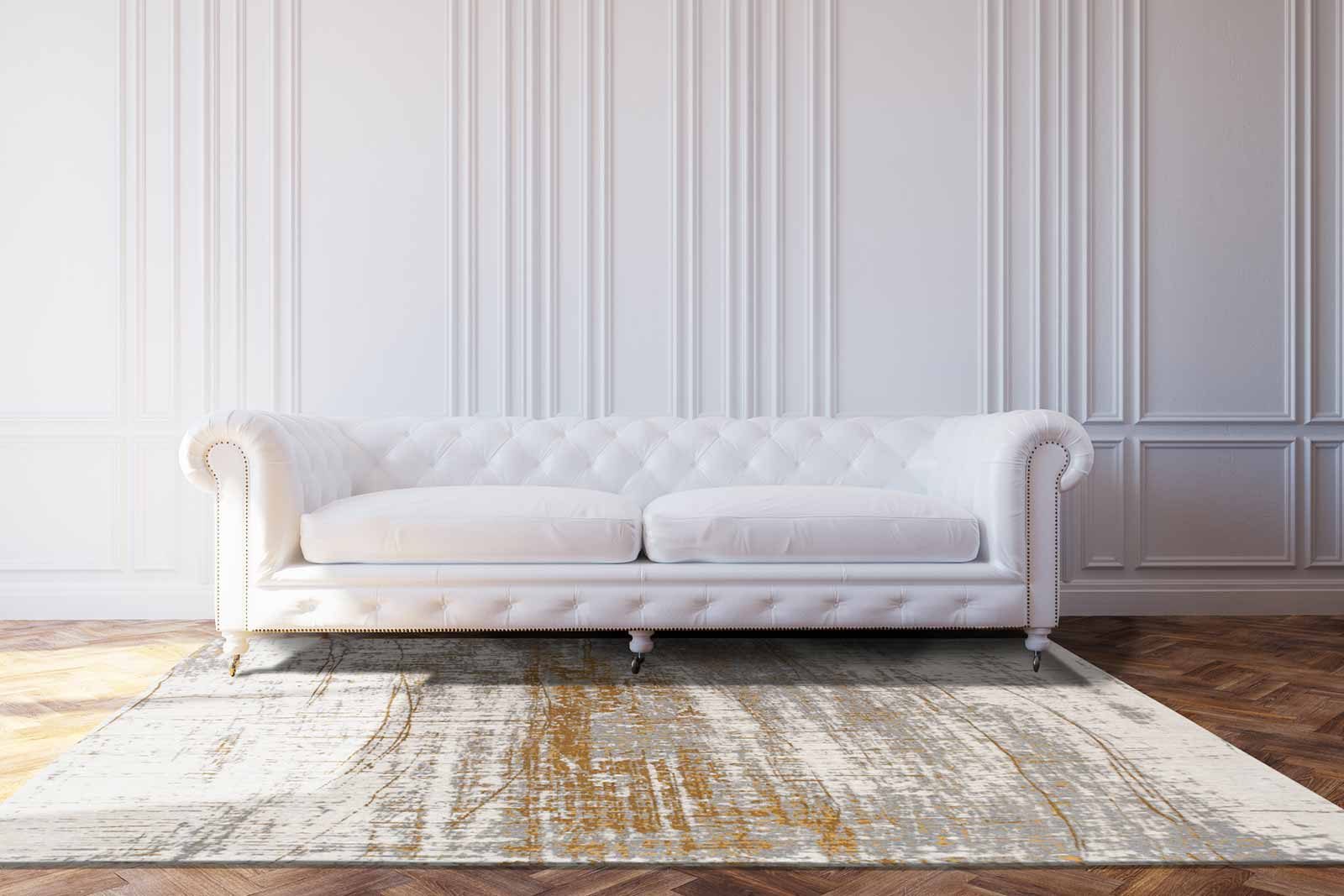 alfombras Louis De Poortere CA 8419 Mad Men Griff Columbus Gold interior 2