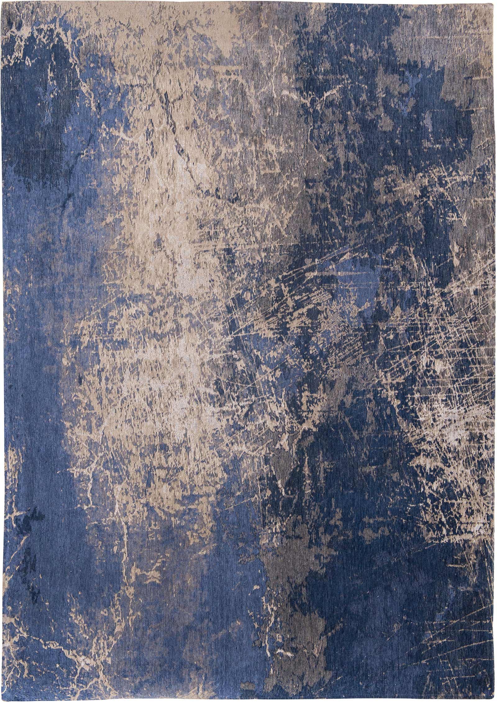 alfombras Louis De Poortere CA 8629 Mad Men Cracks Abyss Blue