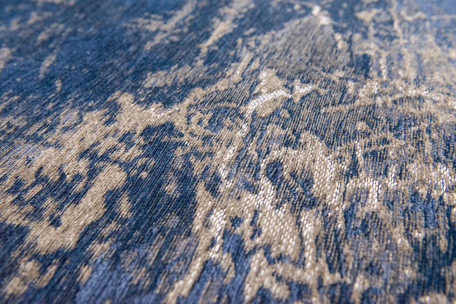 alfombras Louis De Poortere CA 8629 Mad Men Cracks Abyss Blue zoom
