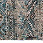 Louis De Poortere alfombra CA 9110 Antiquarian Kilim Zemmuri Blue corner