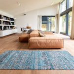 Louis De Poortere alfombra CA 9110 Antiquarian Kilim Zemmuri Blue interior 2