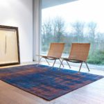 Louis De Poortere alfombra CA 9211 Atlantic Venetian Dust Sunset Blue interior