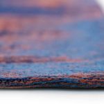 Louis De Poortere alfombra CA 9211 Atlantic Venetian Dust Sunset Blue side