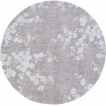 Louis De Poortere alfombra Sakura 9373 Morning Mist round