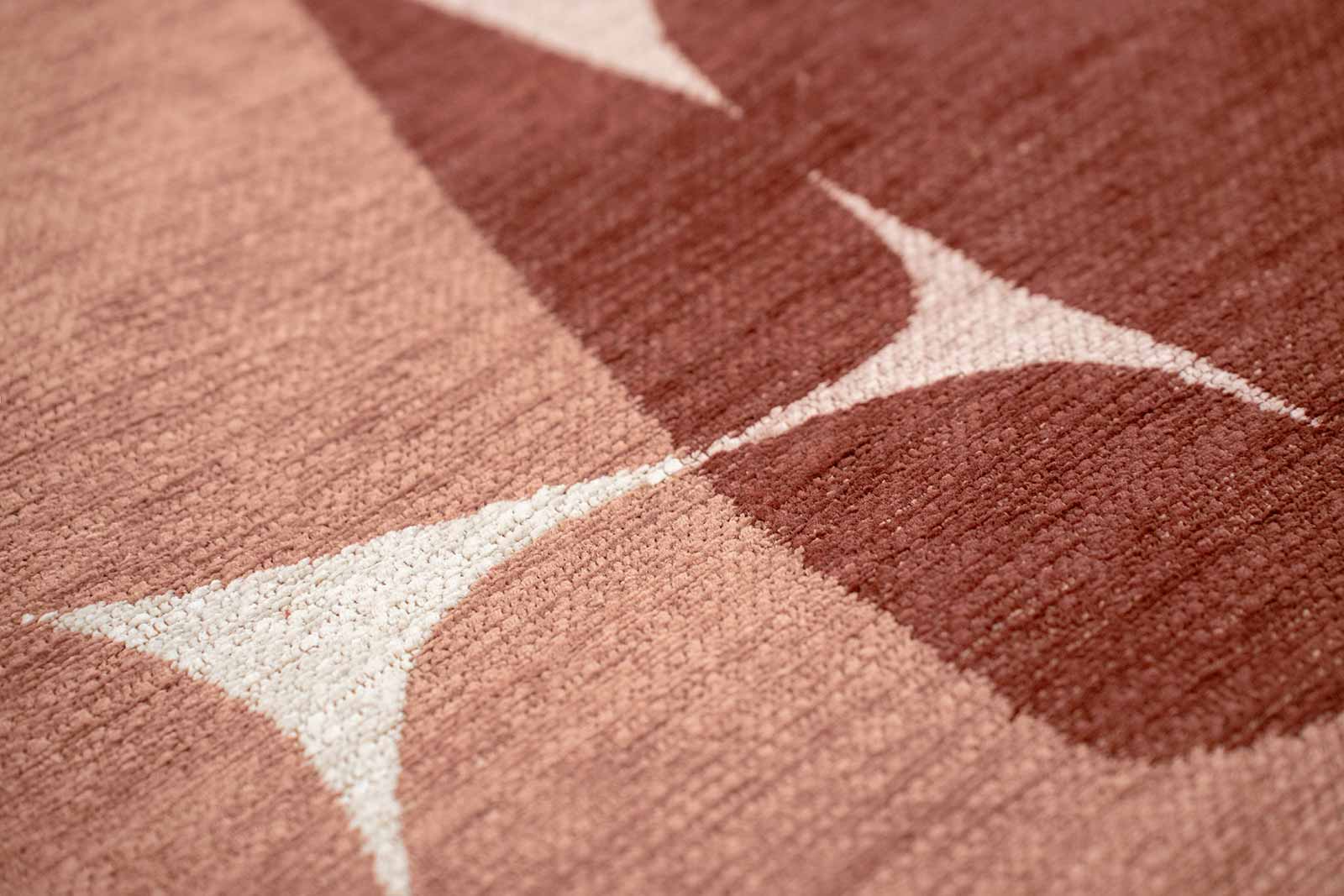 Louis De Poortere alfombra Gallery 2088 Stones Cherry Mocha zoom 1