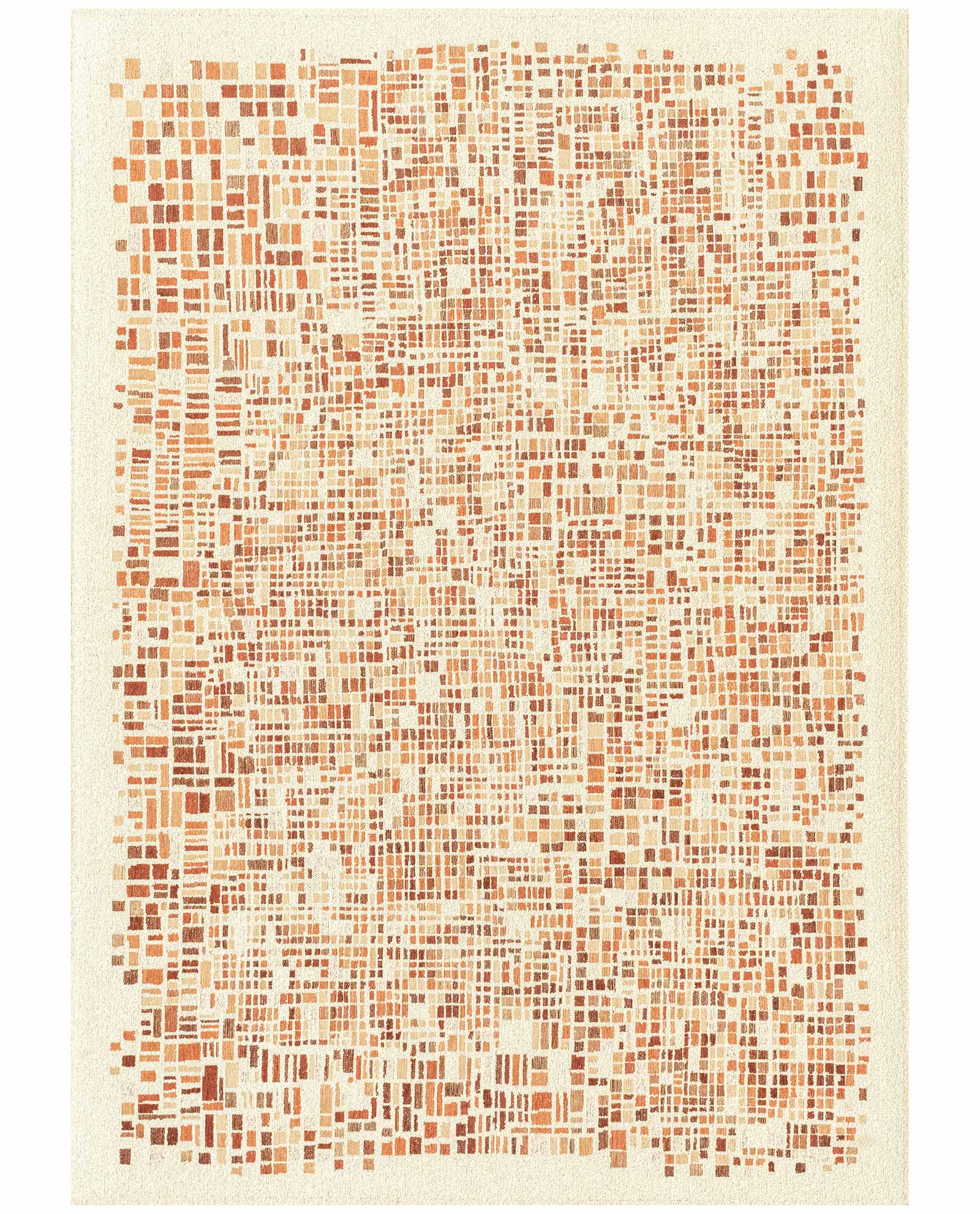 Louis De Poortere alfombra Gallery 2098 Cubik Pumpkin